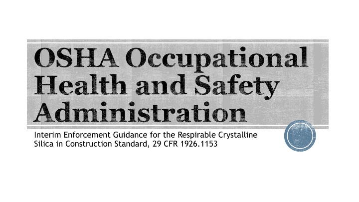 osha occupational health and safety