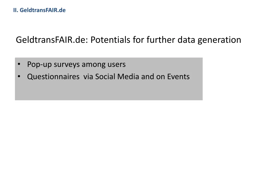 ii geldtransfair de 5