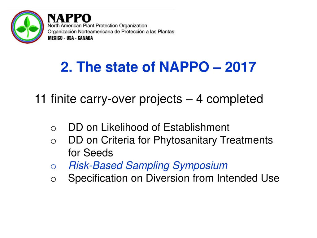 2 the state of nappo 2017