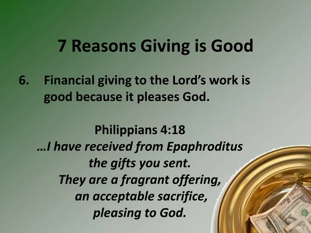 7 reasons giving is good 5