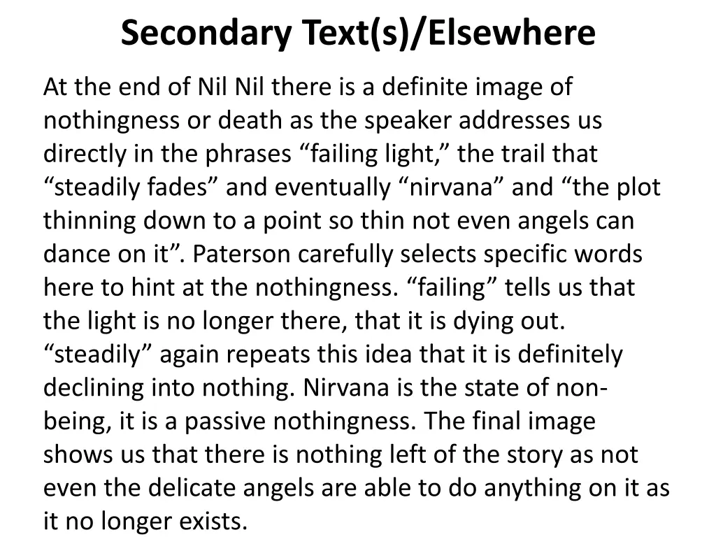 secondary text s elsewhere 1