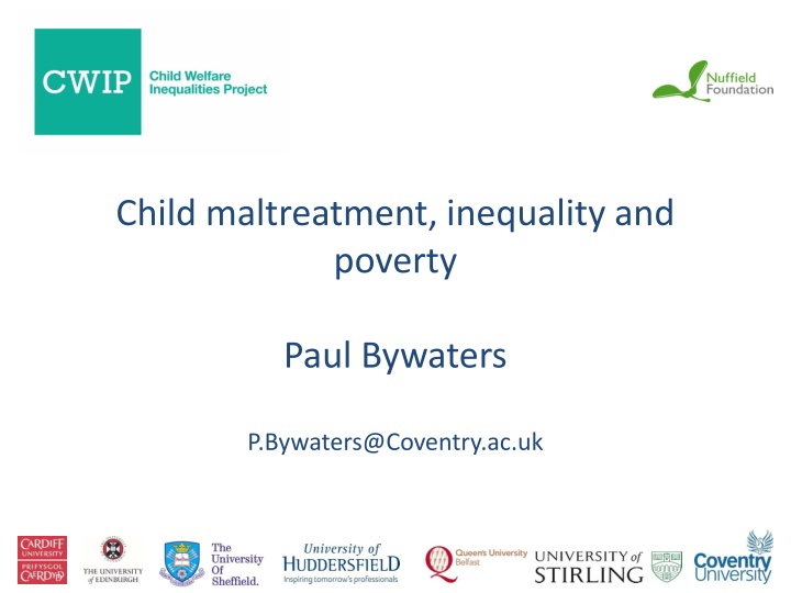 child maltreatment inequality and poverty