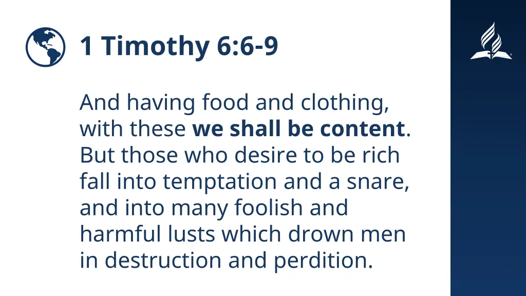 1 timothy 6 6 9 1