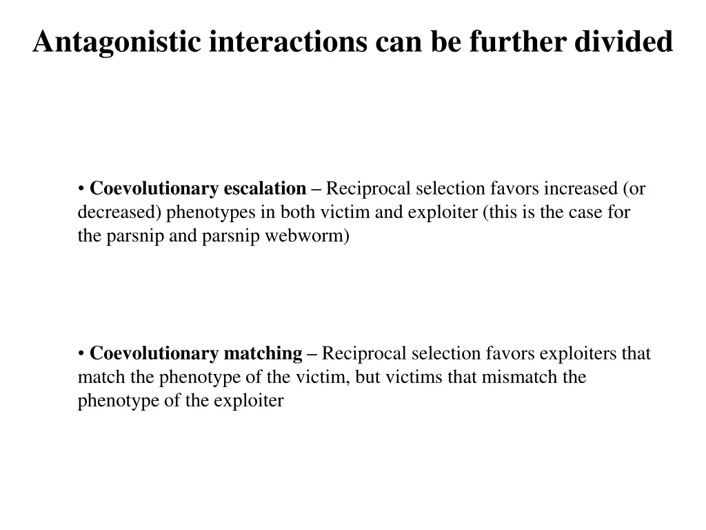 antagonistic interactions can be further divided