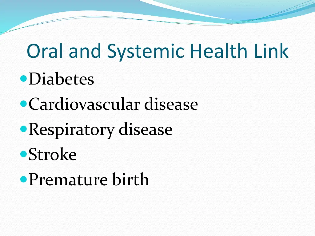 oral and systemic health link diabetes