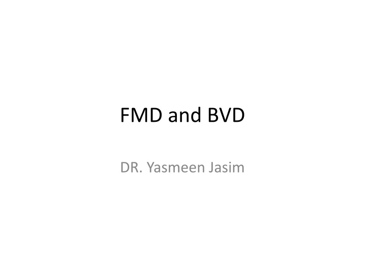 fmd and bvd