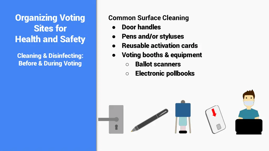 organizing voting sites for health and safety 3