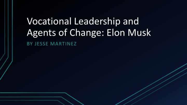 vocational leadership and agents of change elon