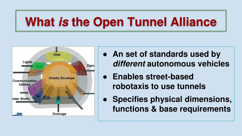 what is the open tunnel alliance