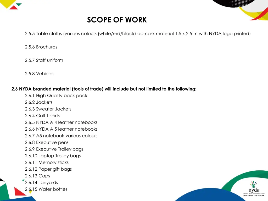 scope of work 1