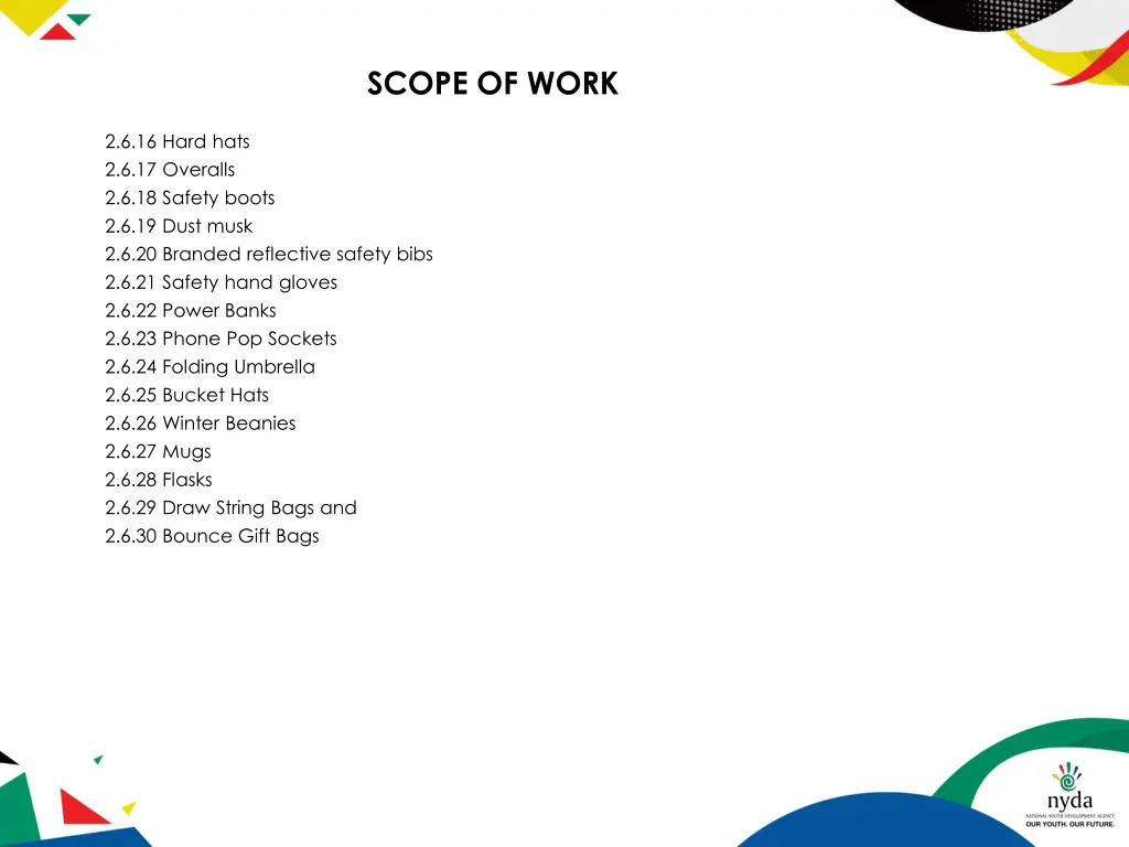 scope of work 2