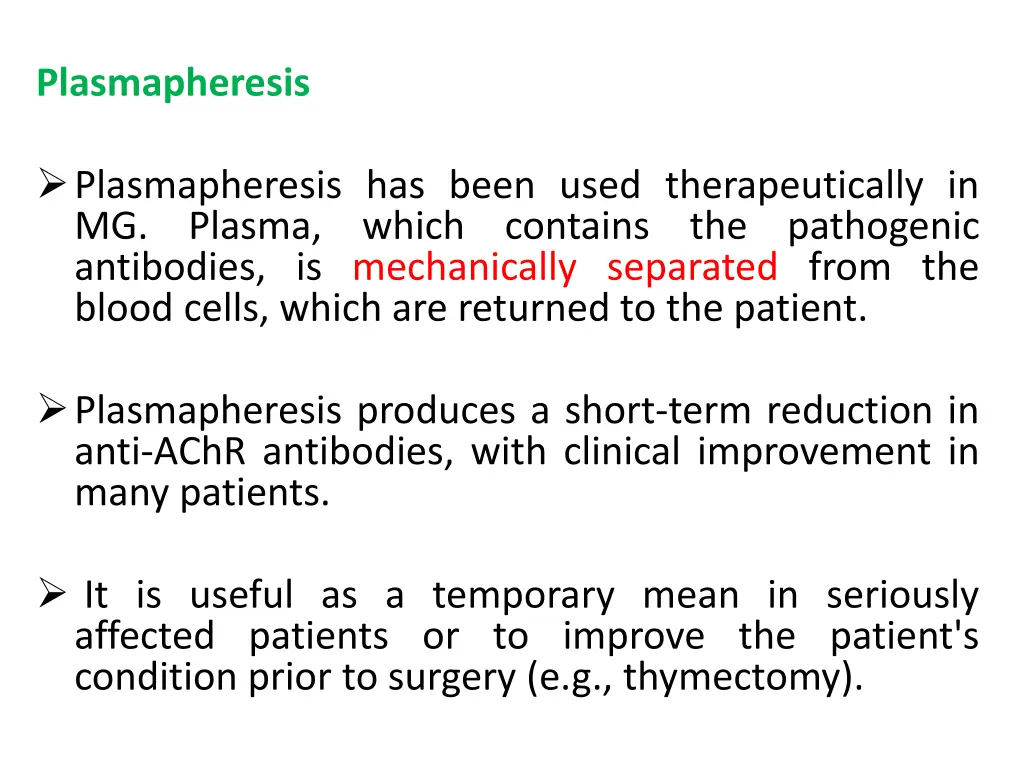 plasmapheresis