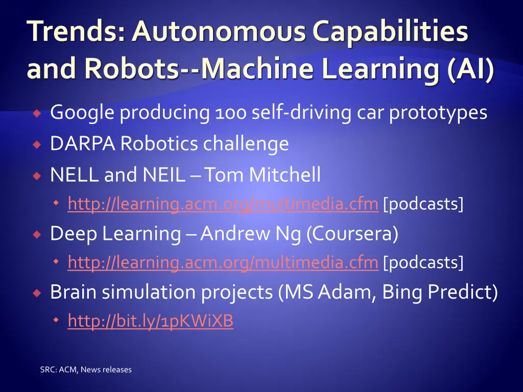 trends autonomous capabilities and robots machine