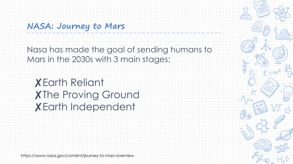 nasa journey to mars