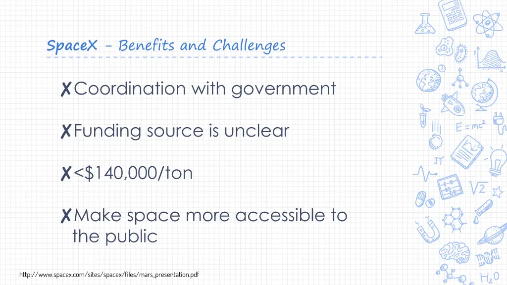 spacex benefits and challenges