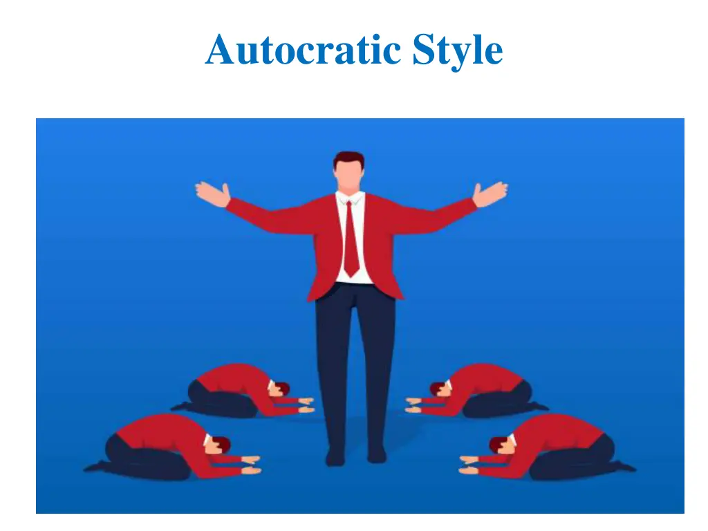 autocratic style