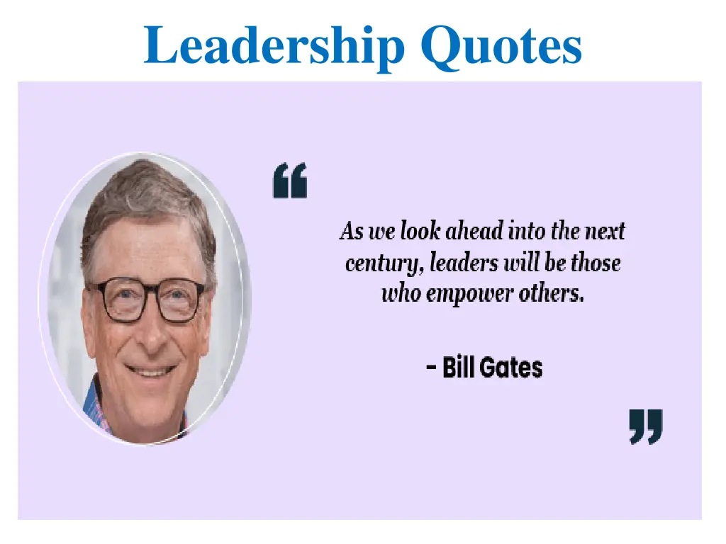 leadership quotes