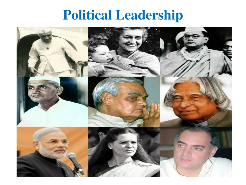 political leadership