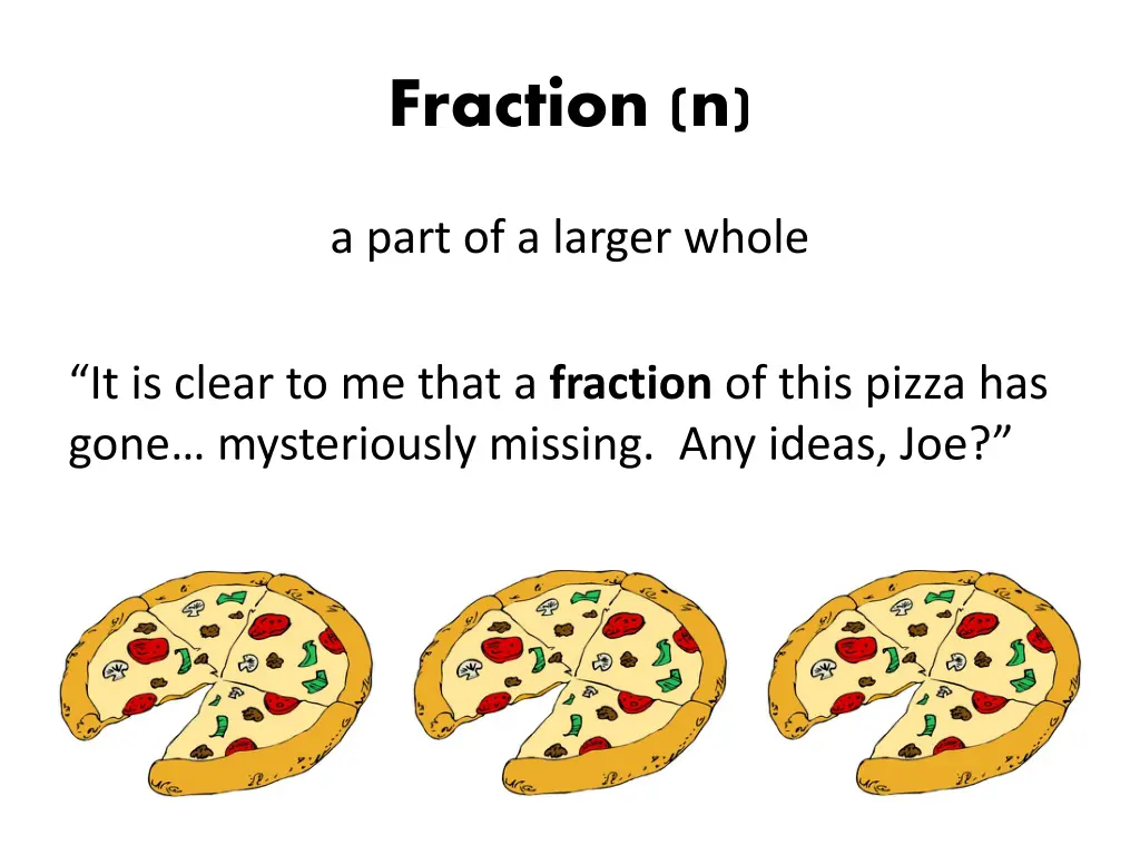 fraction n