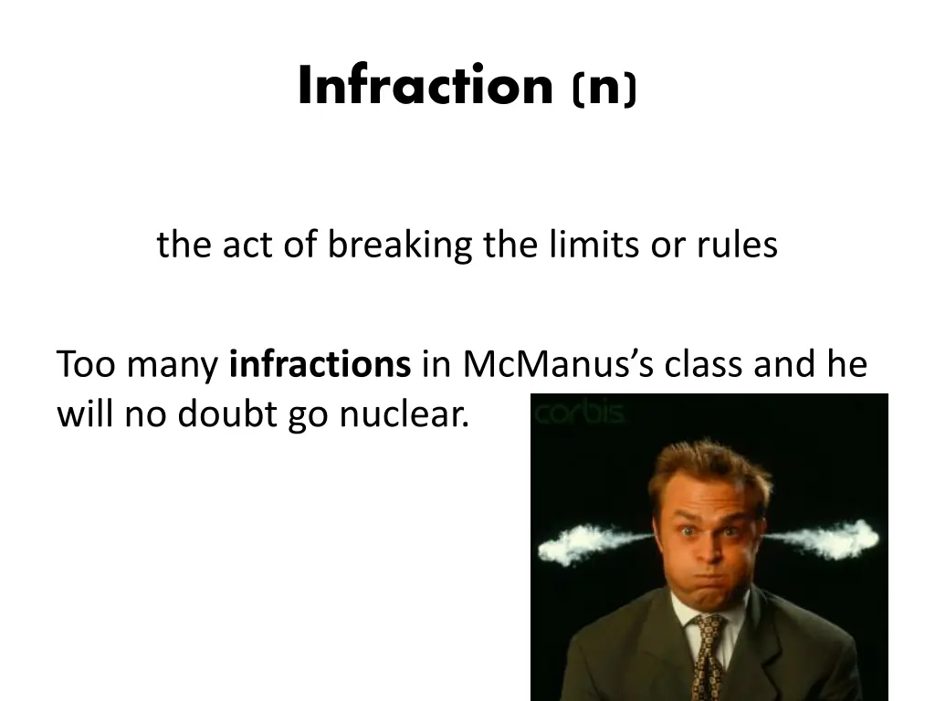 infraction n