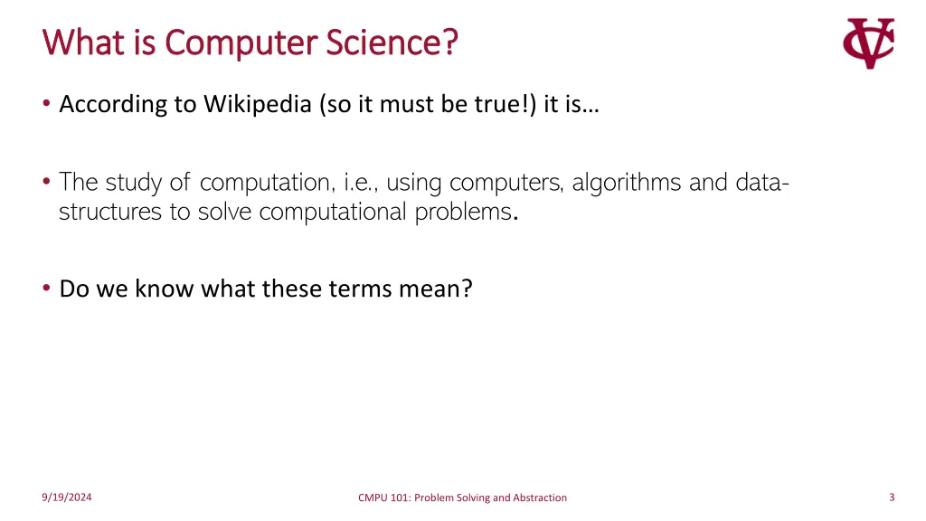 what is computer science what is computer science