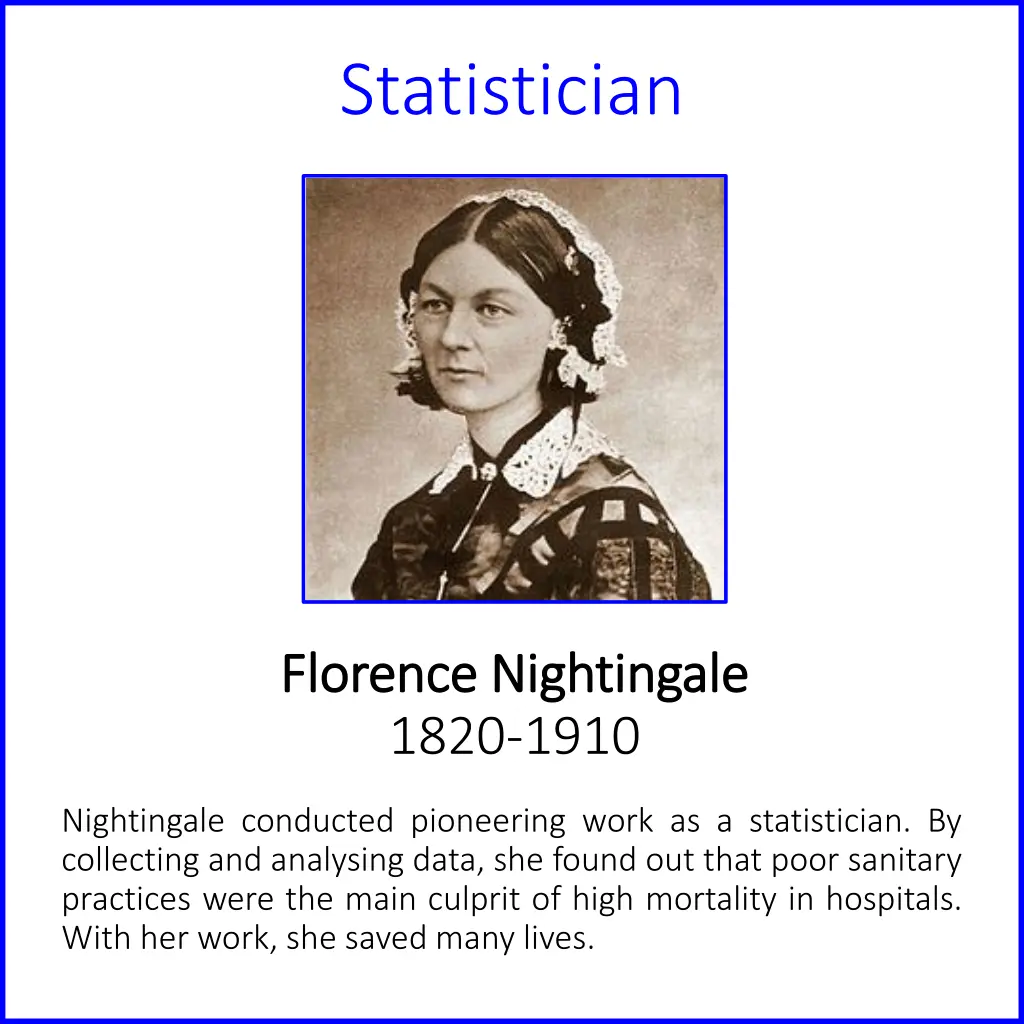 statistician