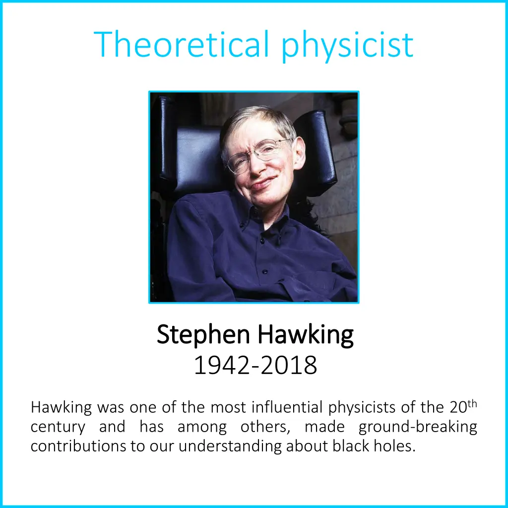 theoretical physicist 1