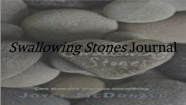 swallowing stones journal