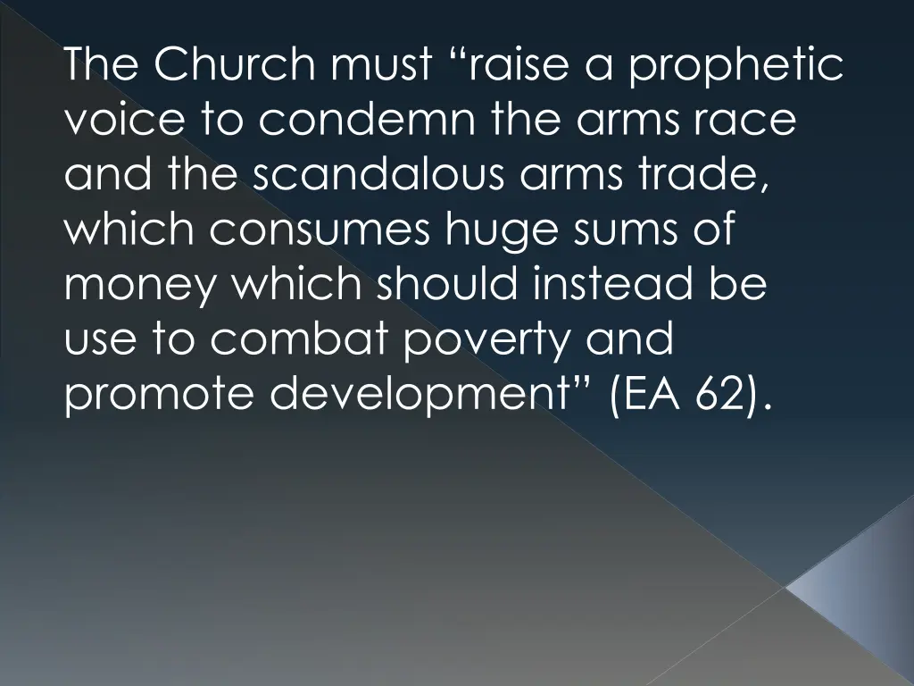 the church must raise a prophetic voice