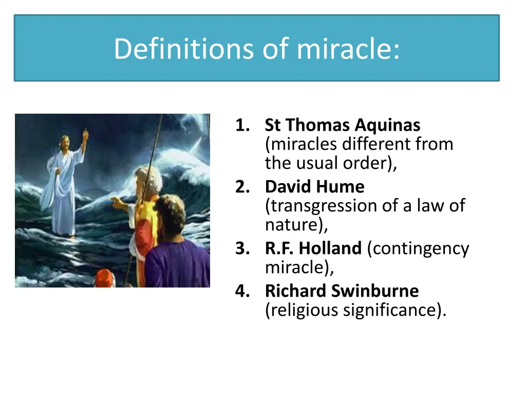 definitions of miracle