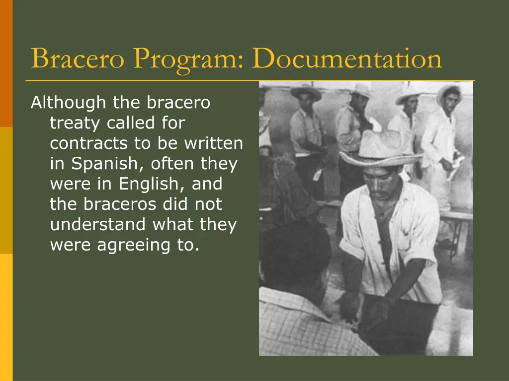 bracero program documentation