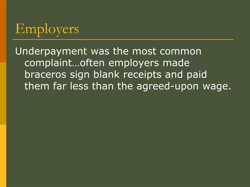 employers