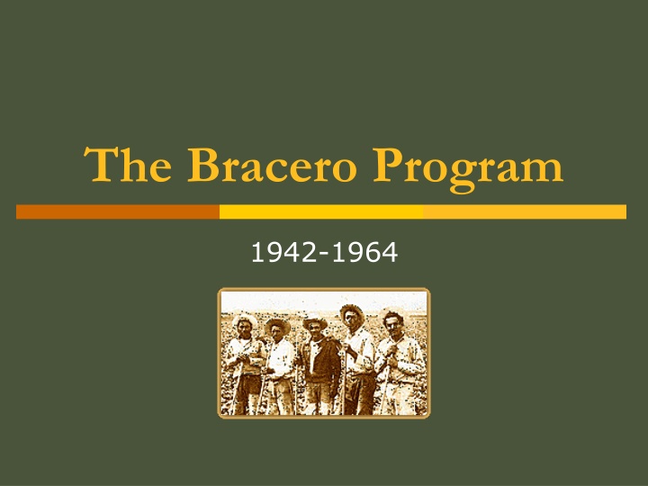 the bracero program