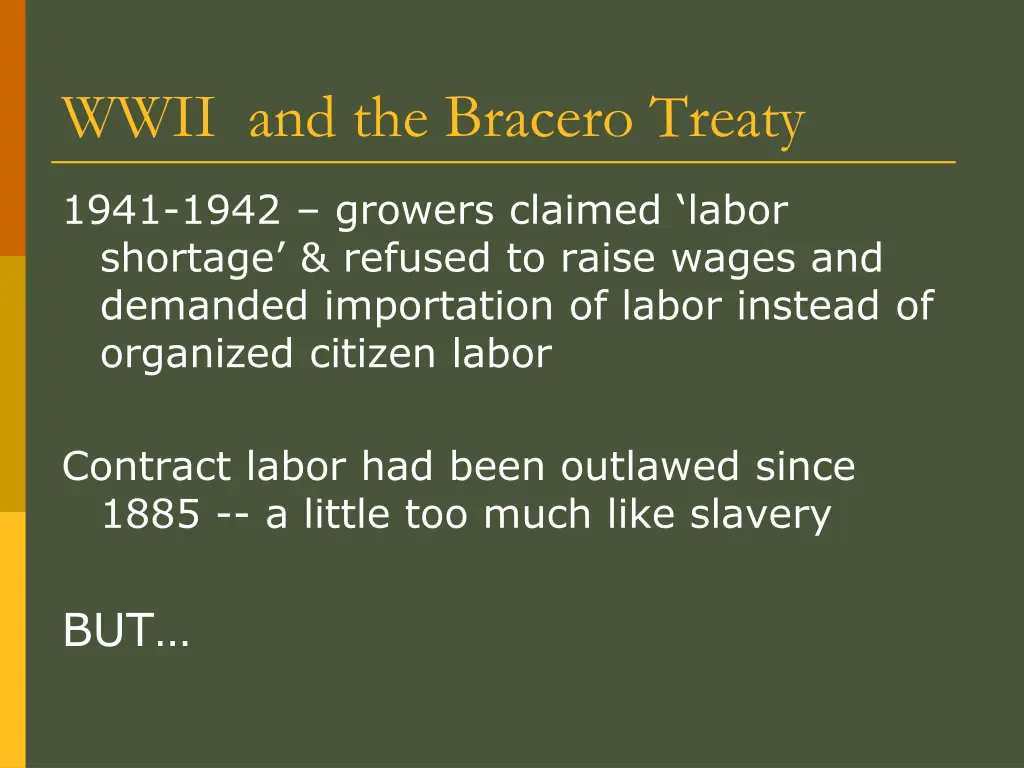 wwii and the bracero treaty