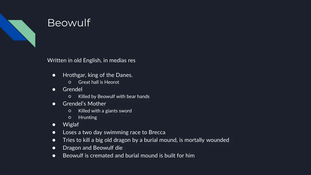 beowulf