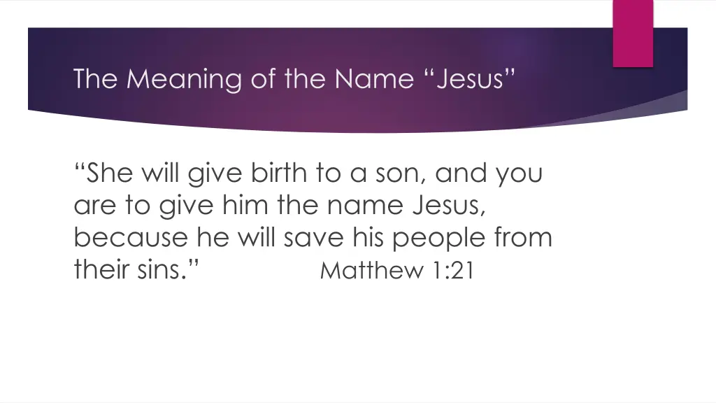 the meaning of the name jesus