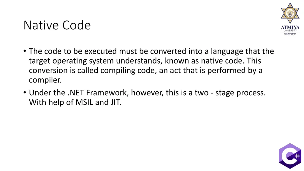 native code