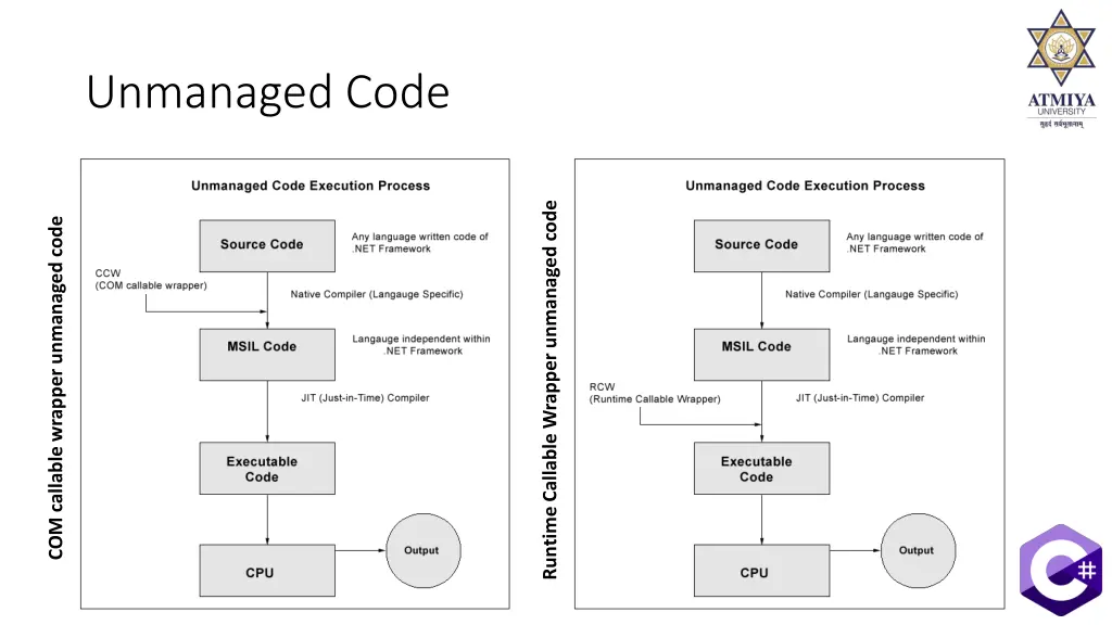 unmanaged code 1