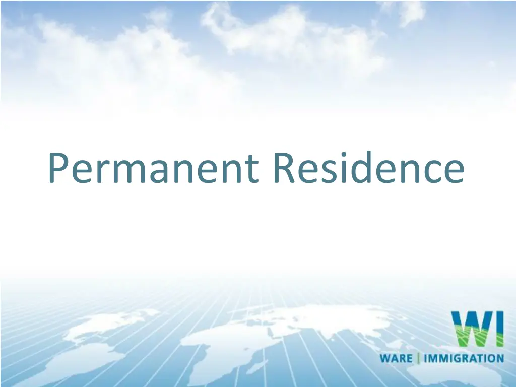 permanent residence