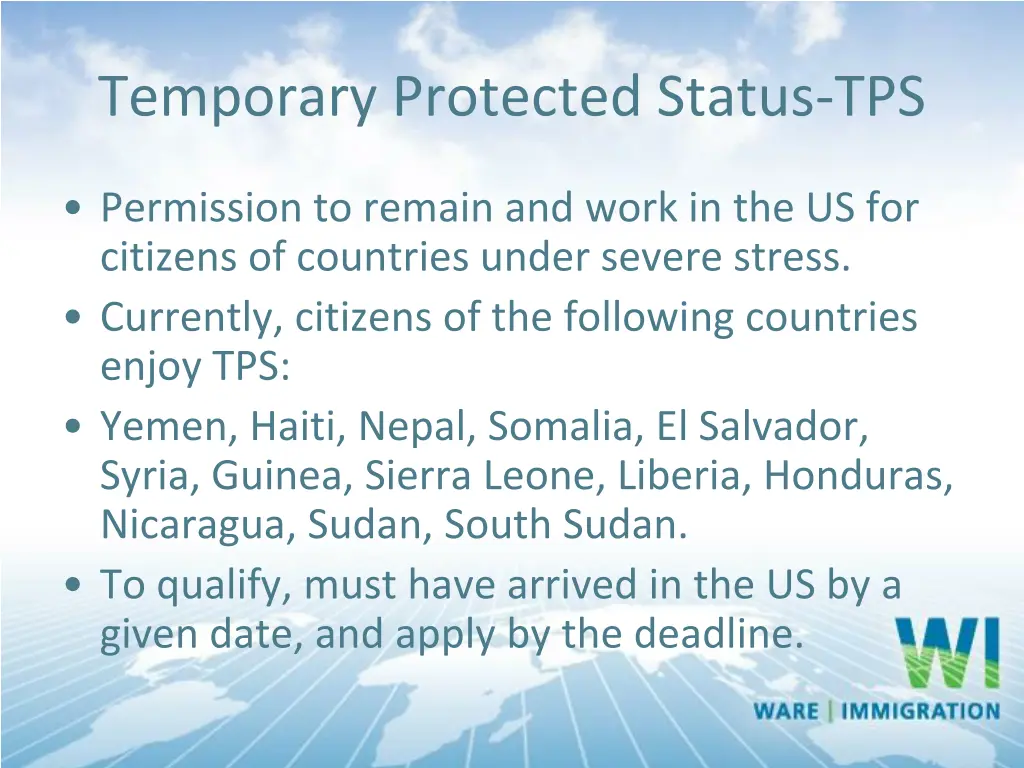 temporary protected status tps