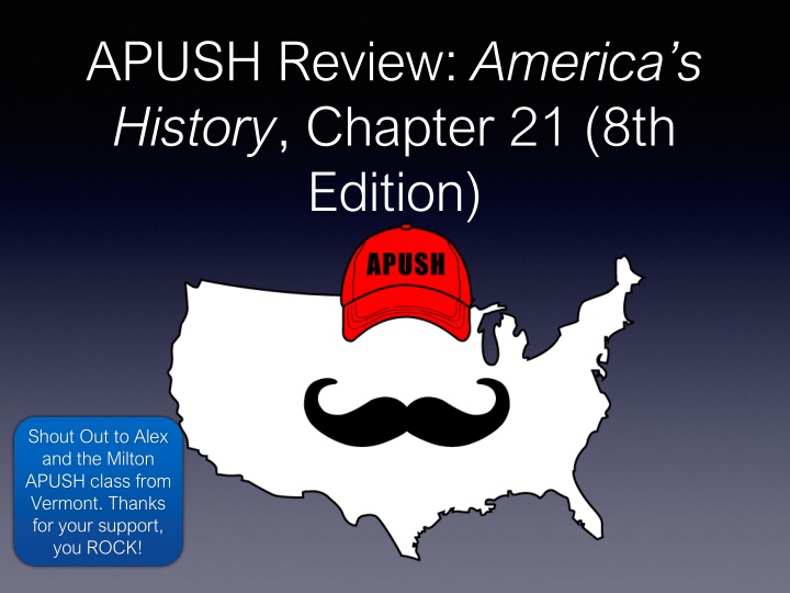 apush review america s history chapter