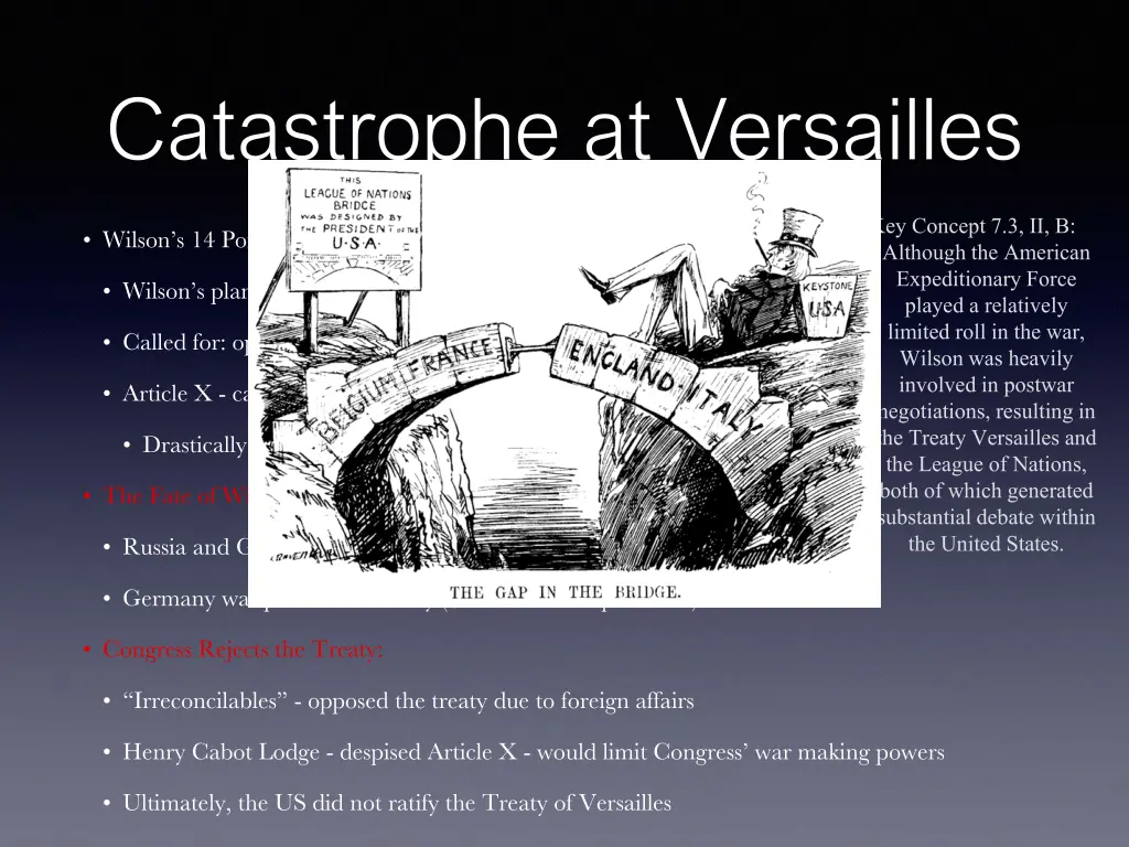 catastrophe at versailles