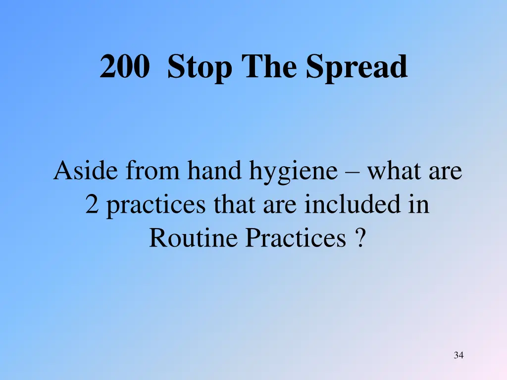 200 stop the spread