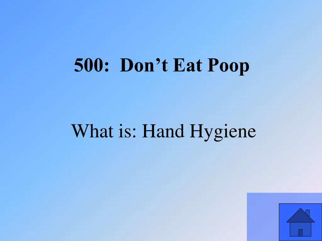 500 don t eat poop 1