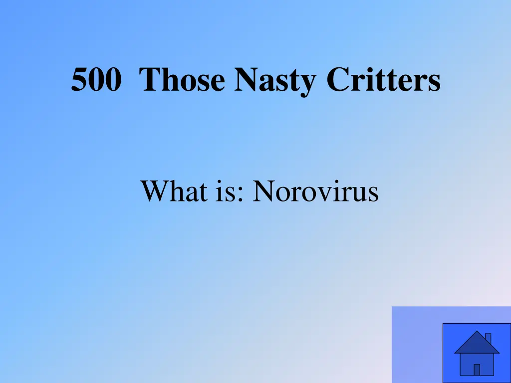 500 those nasty critters 1