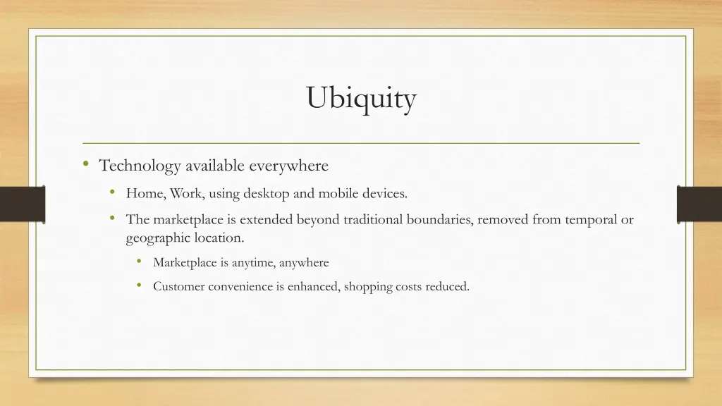 ubiquity