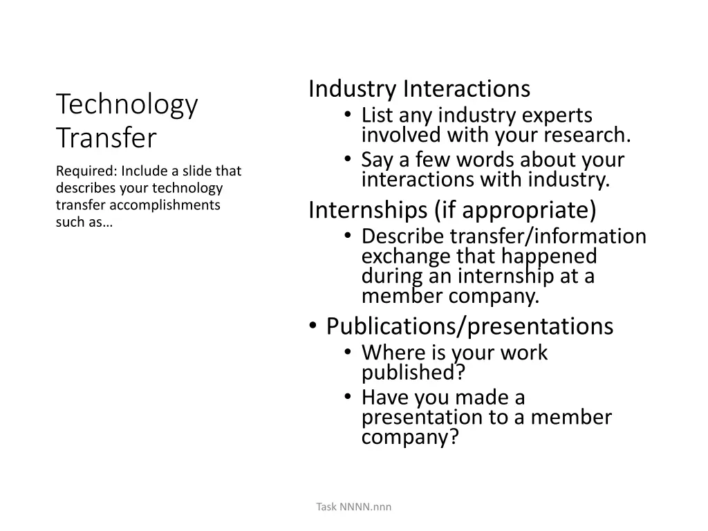 industry interactions list any industry experts