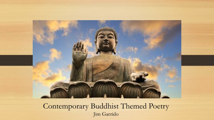 contemporary buddhist themed poetry jim garrido