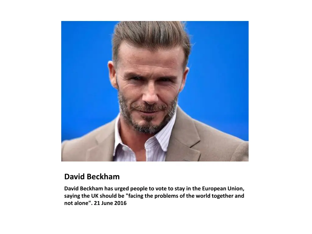 david beckham