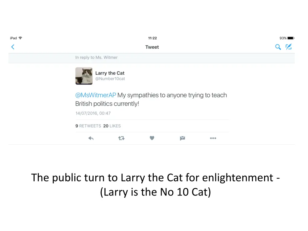 the public turn to larry